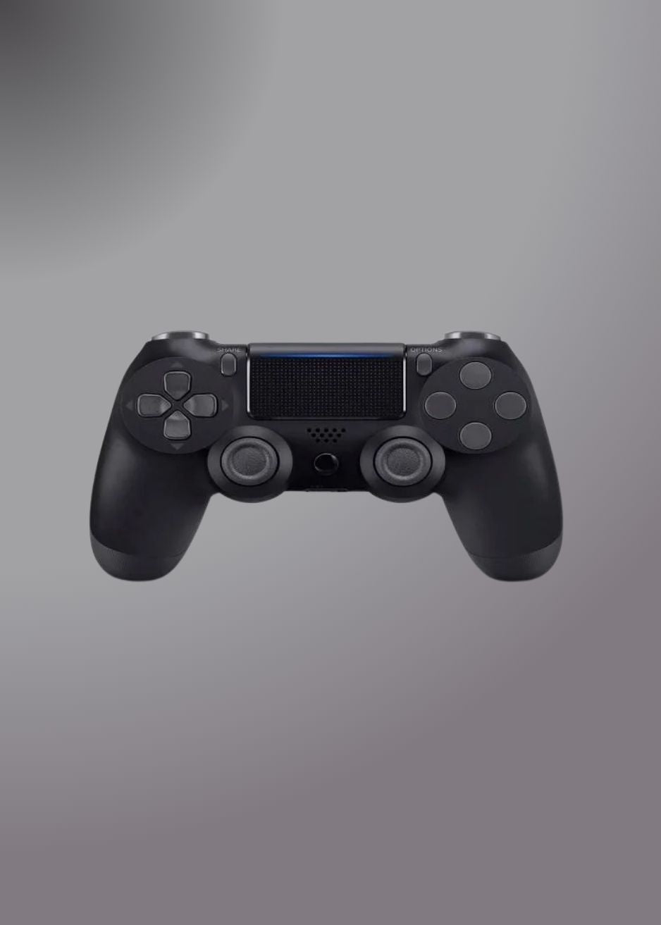 Ps4 Dual Motor Vibration Gamepad Joystick Dualshock Black
