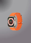 V200 NEW FASHION ULTRA 2.2 LARGE SCREEN IP68 WATERPROOF SPORT SMART WATCH WITH WearFit pro APP ORANGE