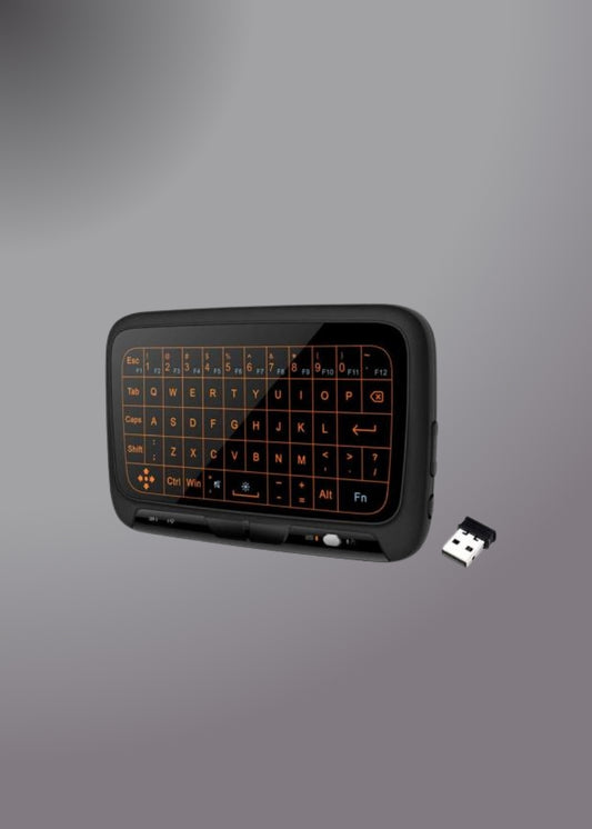 H18+ 2.4ghz Wireless Keyboard Full Touchpad Backlight Keyboard