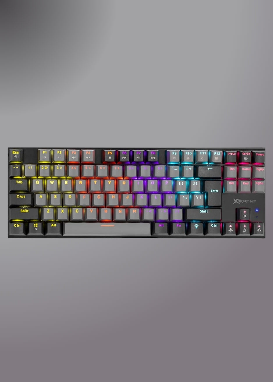 Xtrike Me Gk-989 A Wired Keyboard Tkl Mechanical Gaming Keyboard
