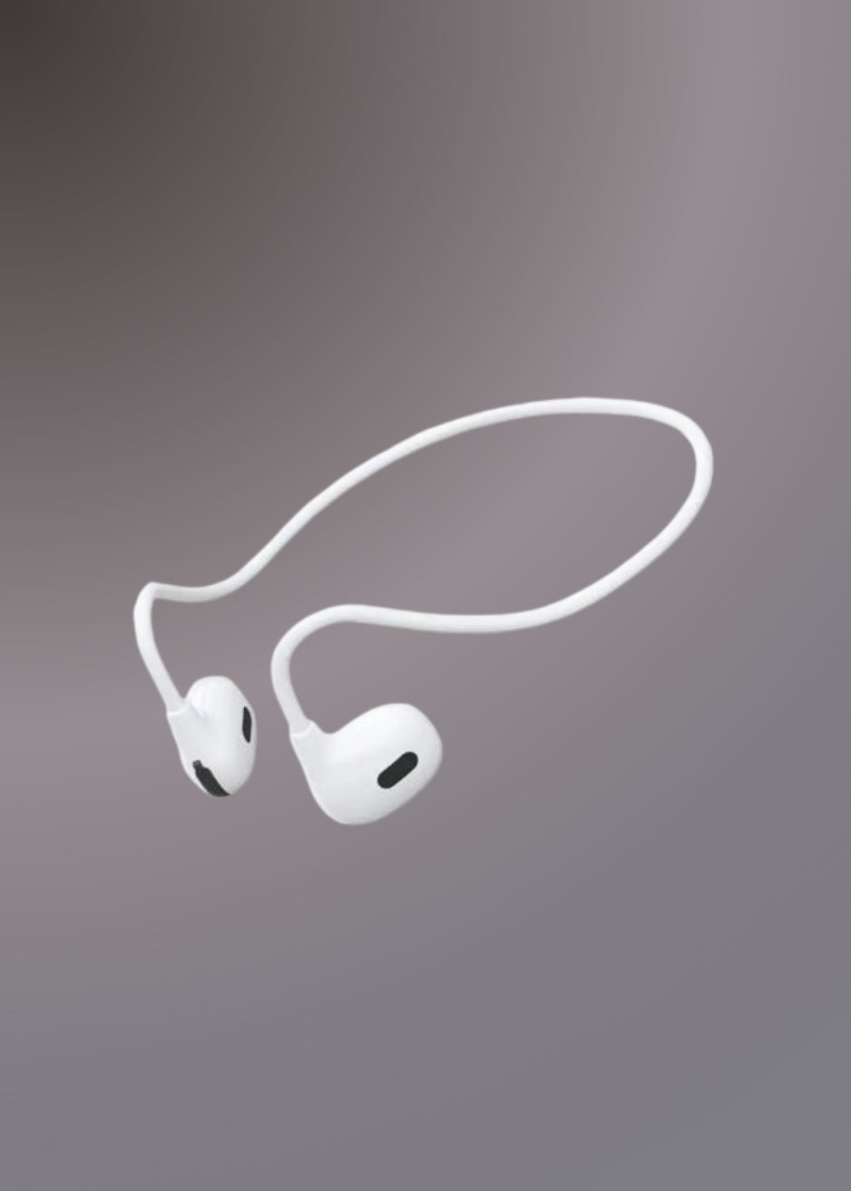 PRO AIR NECK HANGING WIRELESS EARPHONE WHITE