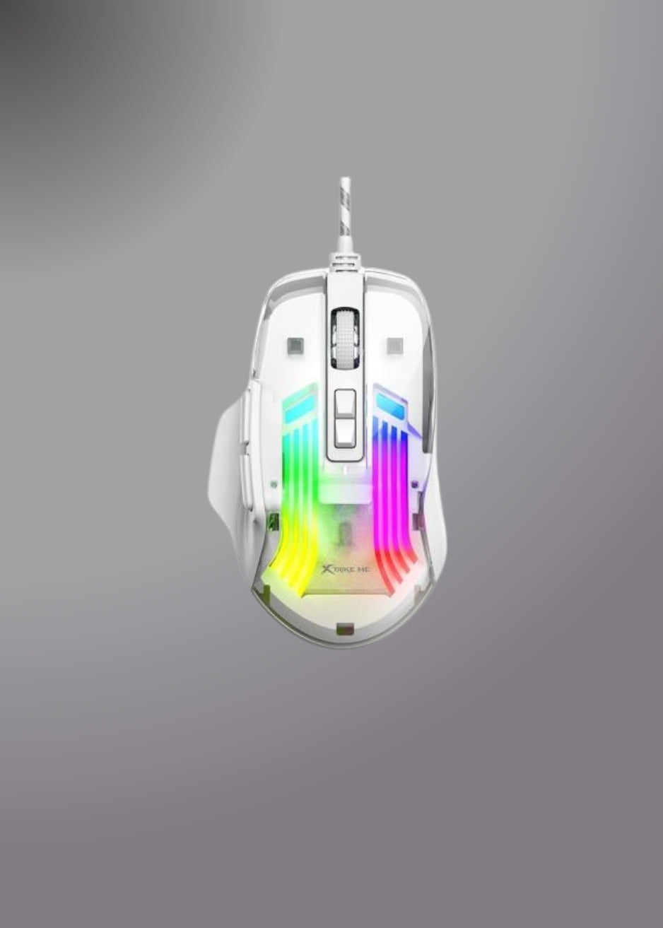 Xtrike Me Gm-319 Wired Gaming Mouse 7200 Dpi White