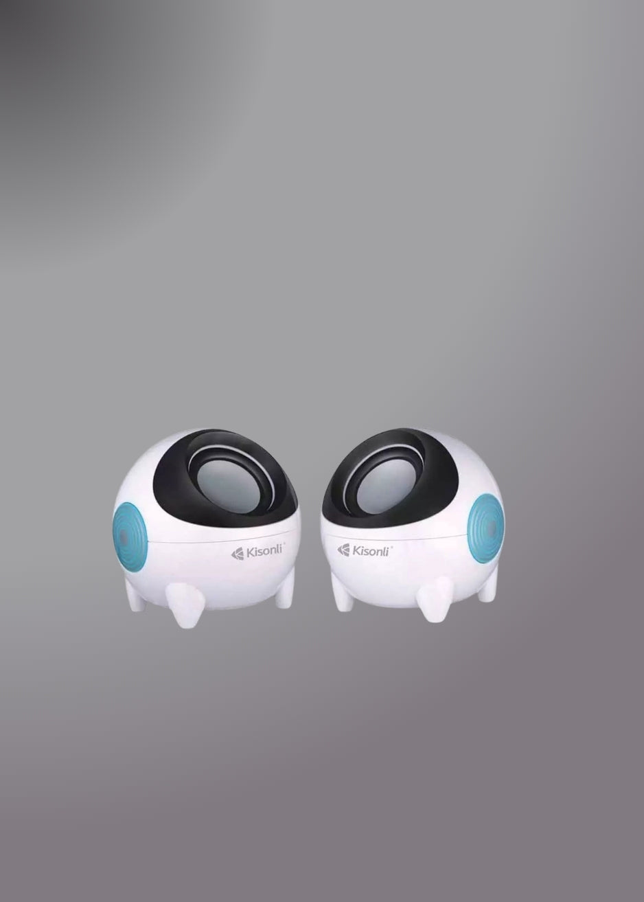 Kisonli K800 Small Mini Speakers For leptop pc etc.