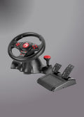 XTRIKE ME GP-903 RACING WHEEL WITH DUAL VIBRATION MOTORS REALISTIC GAMING EXPERIENCE