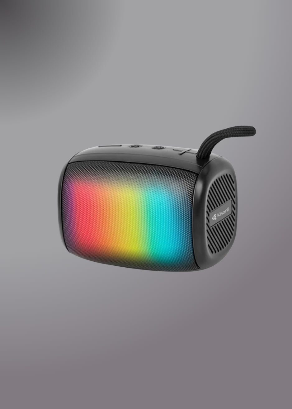 Kisonli S18 Rgb Colorful High Quality Portable Bluetooth Speaker