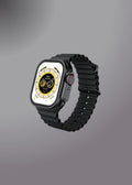 2.2 INCH X8 ULTRA MAX WITH COMPASS SMART WATCH SERIES 8 NFC ALWAYS-ON DISPLAY & WIRELESS CHARGING WITH WEARFIT PRO APP BLACK