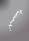 Xtriek-me Ht-20 Heavy Duty Adjustable Desk Mount Single Monitor Arm Black/white