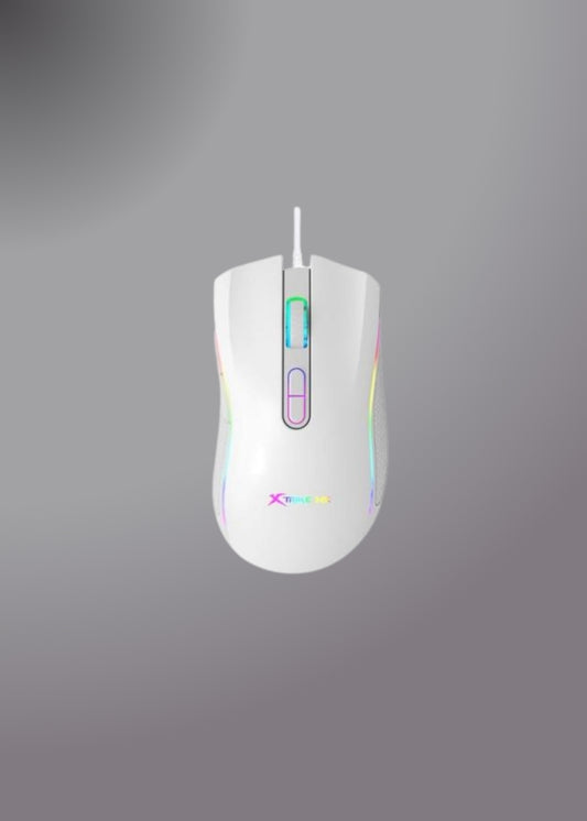 Xtrike Me Gm-314 Bk Wired Gaming Mouse Black/white