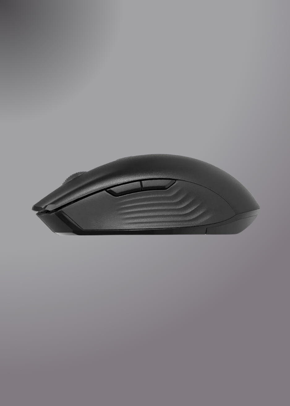 Xtrike Me Gw-224 Bk Wireless Mouse 2.4g Bt 5.2 800-1200-1600dpi Black