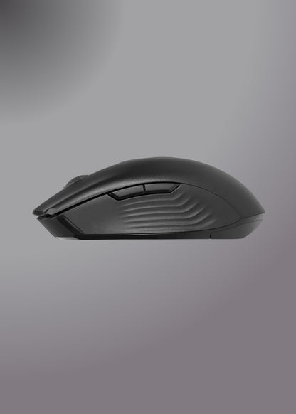 Xtrike Me Gw-224 Bk Wireless Mouse 2.4g Bt 5.2 800-1200-1600dpi Black