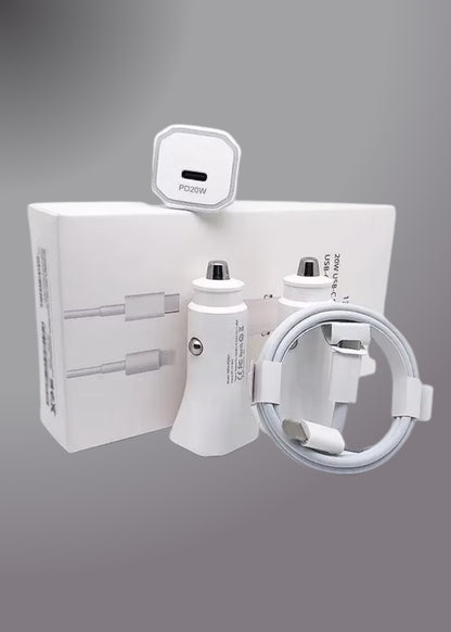 Iphone Car Charger Usb-C 20W