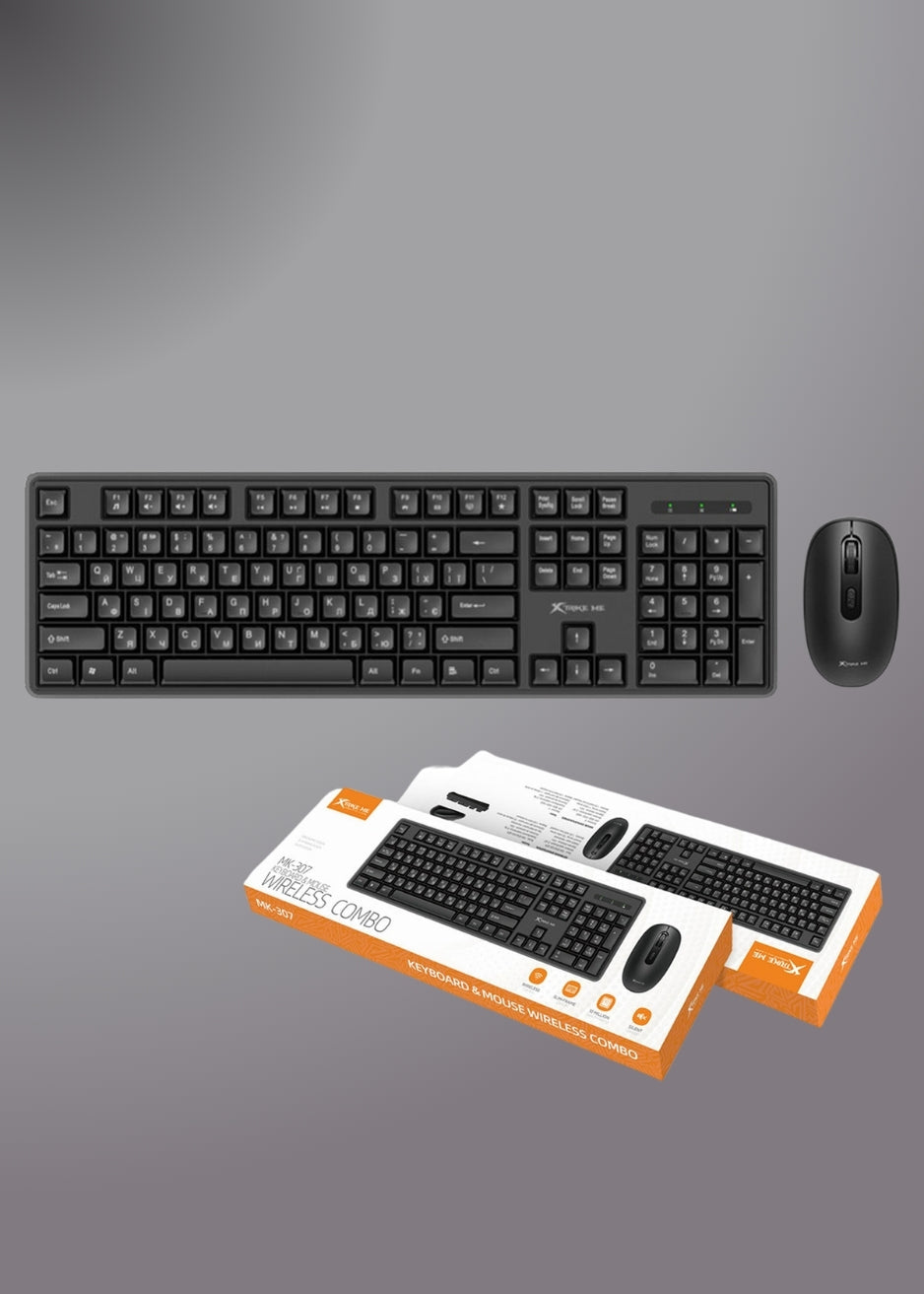 Xtrike Me Mk-307 En Wireless Keyboard & Mouse Combo
