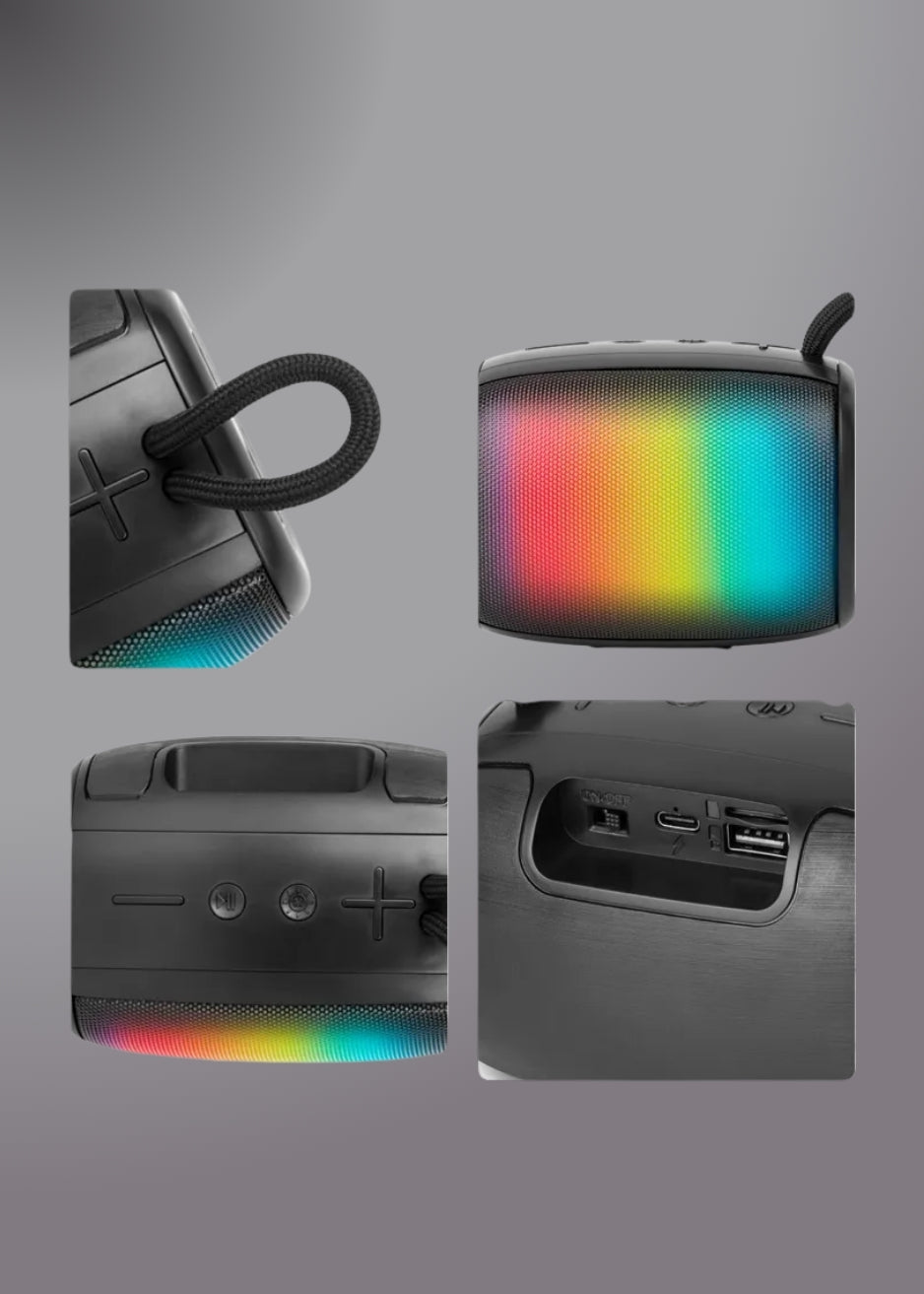 Kisonli S18 Rgb Colorful High Quality Portable Bluetooth Speaker