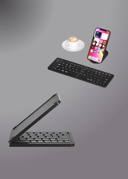 B023 11 Inch Foldable & Rechargeable Bluetooth Keyboard