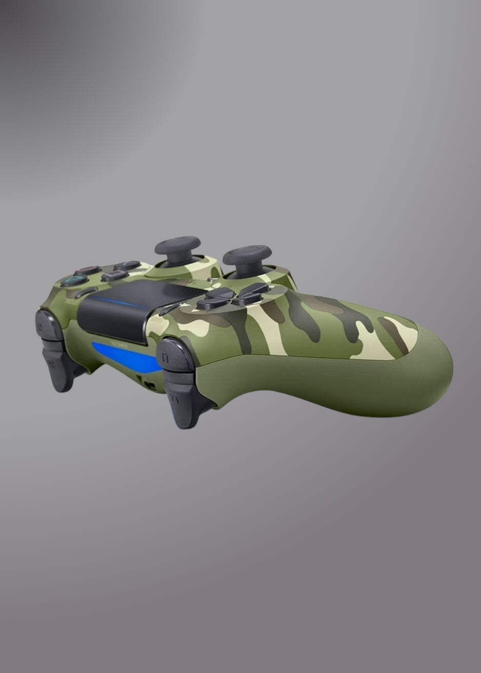PS4 CAMO GREEN DUALSHOCK4 WIRELESS GAME CONTROLLER