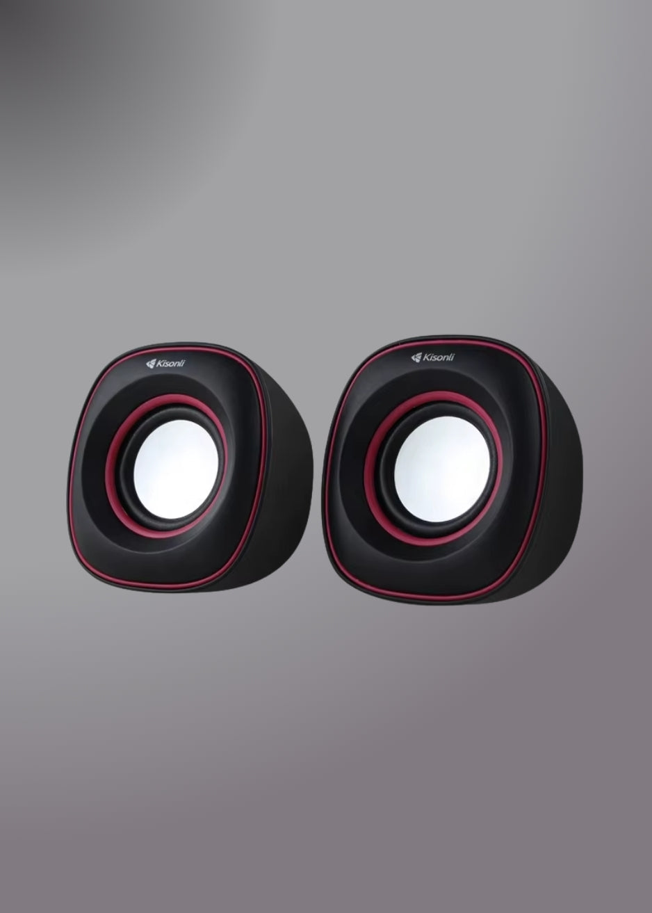 Kisonli V350 Usb 2.0 Mini Stereo Sound System Home Theater Speaker
