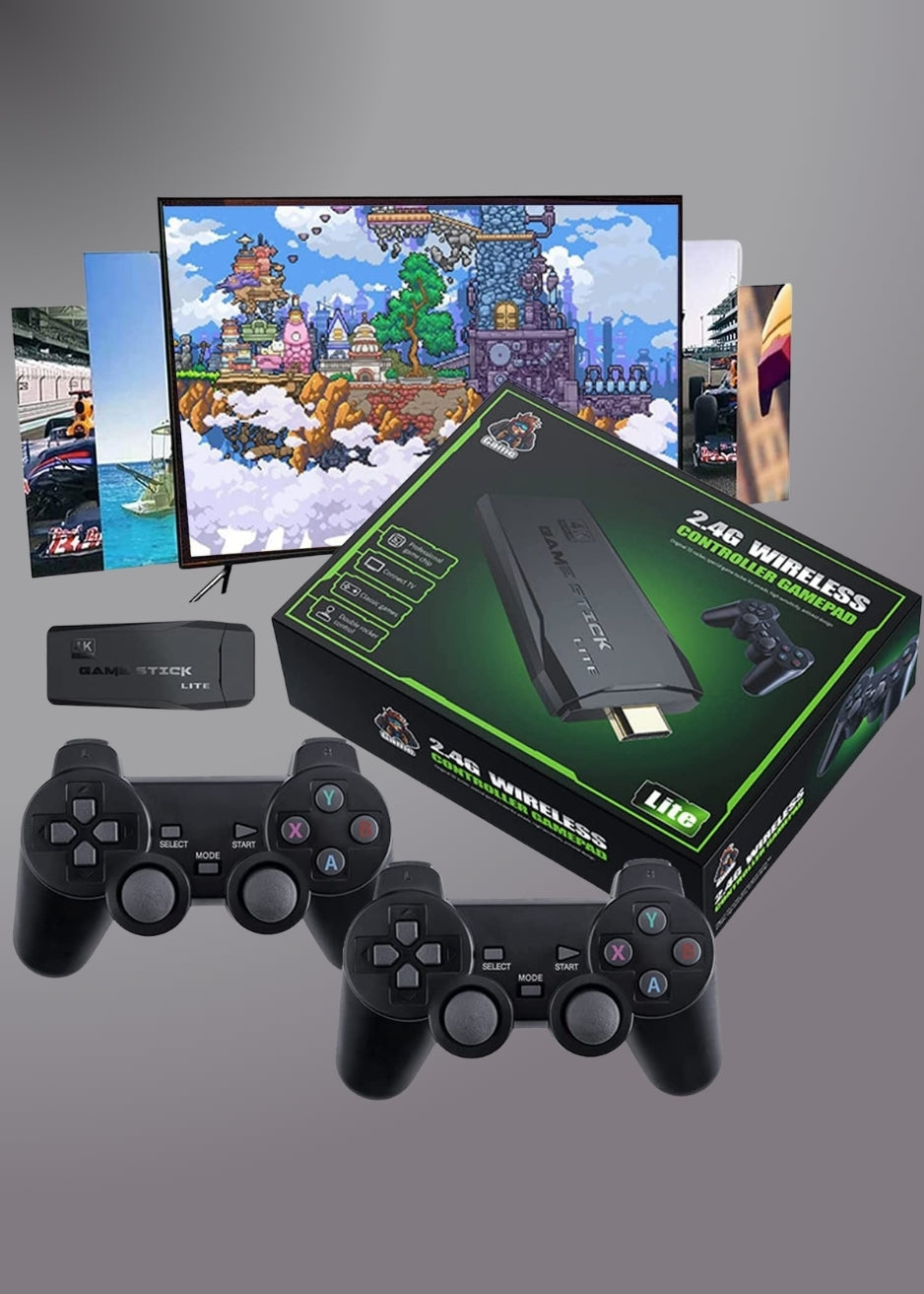 M8 64GB 4K Rockchip RK3032 IC TAKKEN 3 & 20000 GAMES Firmware M8G-V8.0 AND TWO GAME CONTROLLERS RAM 256MB, ROM 128MB