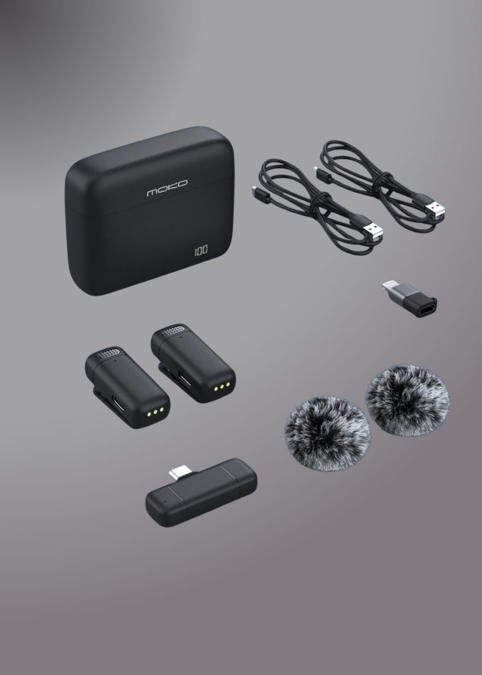 K13 Type-c Anc Dual Wireless Lavalier Microphone