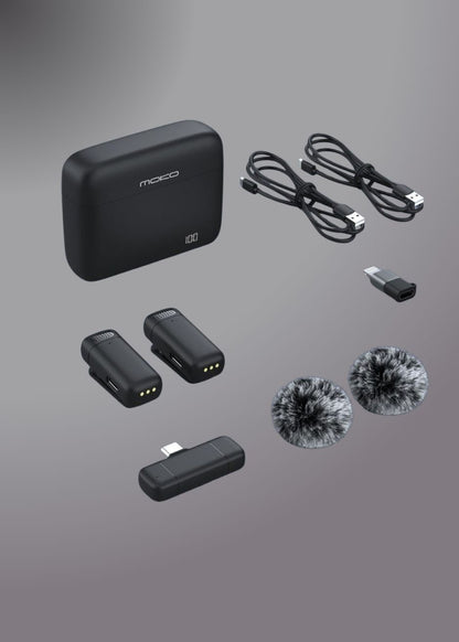 K13 Type-c Anc Dual Wireless Lavalier Microphone