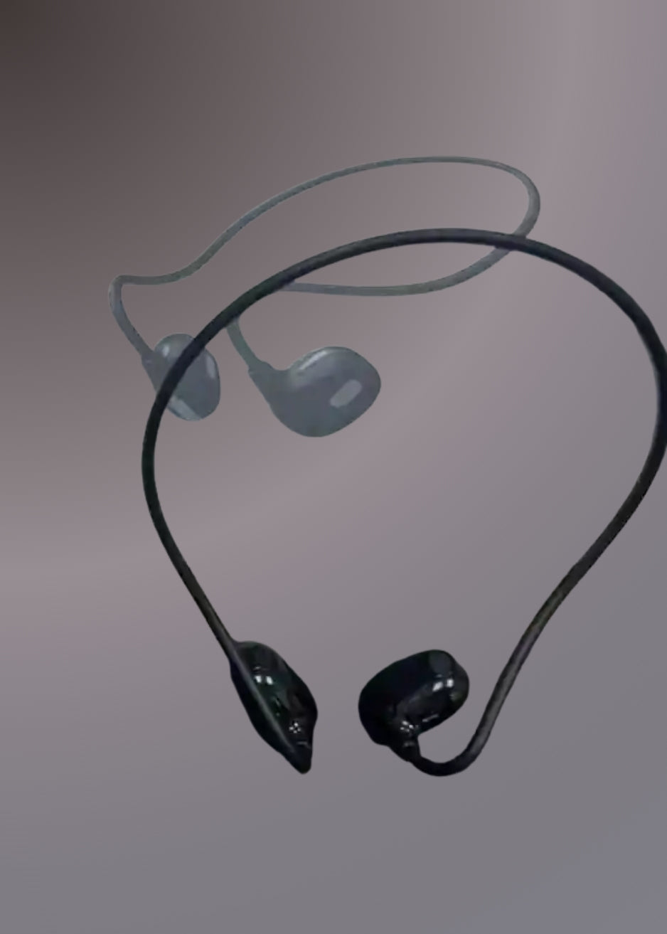 PRO AIR NECK HANGING WIRELESS EARPHONE BLACK