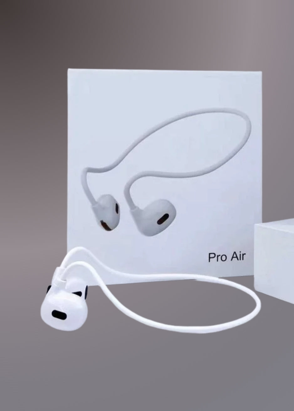 PRO AIR NECK HANGING WIRELESS EARPHONE WHITE