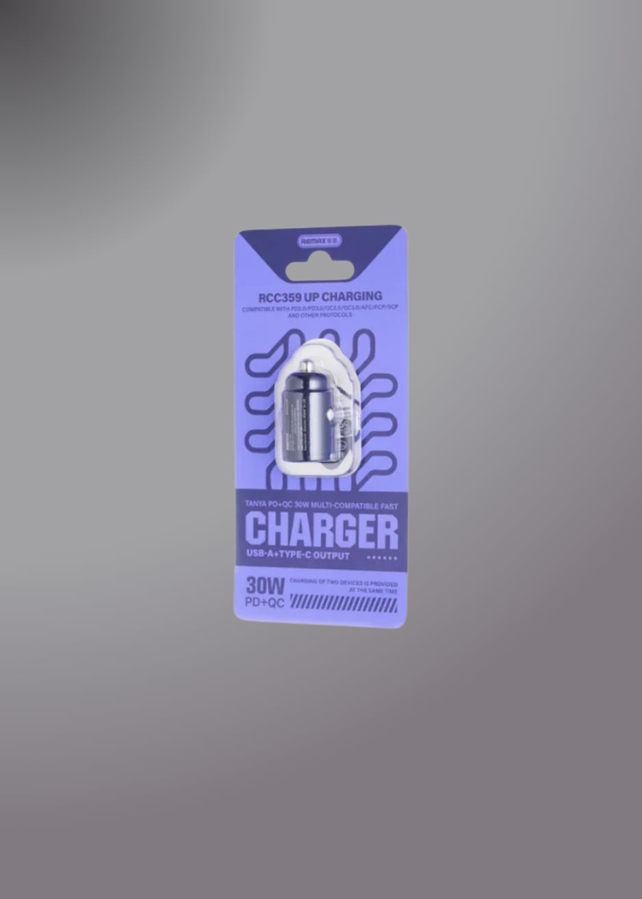 REMAX RCC359 30W1A+1C Tanya Series PD+QC Multi Compatible Fast Charger