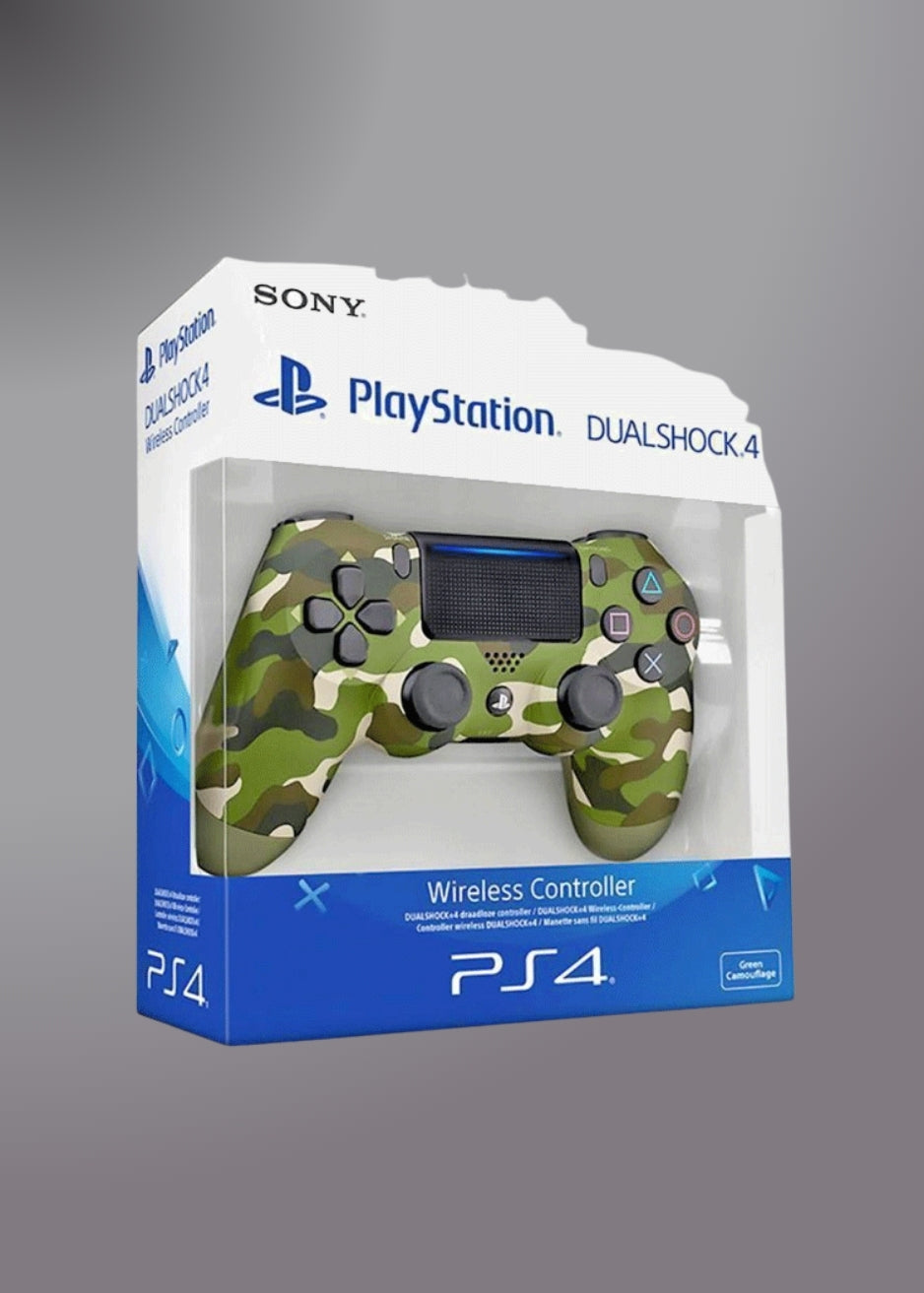 PS4 CAMO GREEN DUALSHOCK4 WIRELESS GAME CONTROLLER