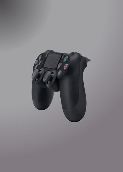 Ps4 Dual Motor Vibration Gamepad Joystick Dualshock Black