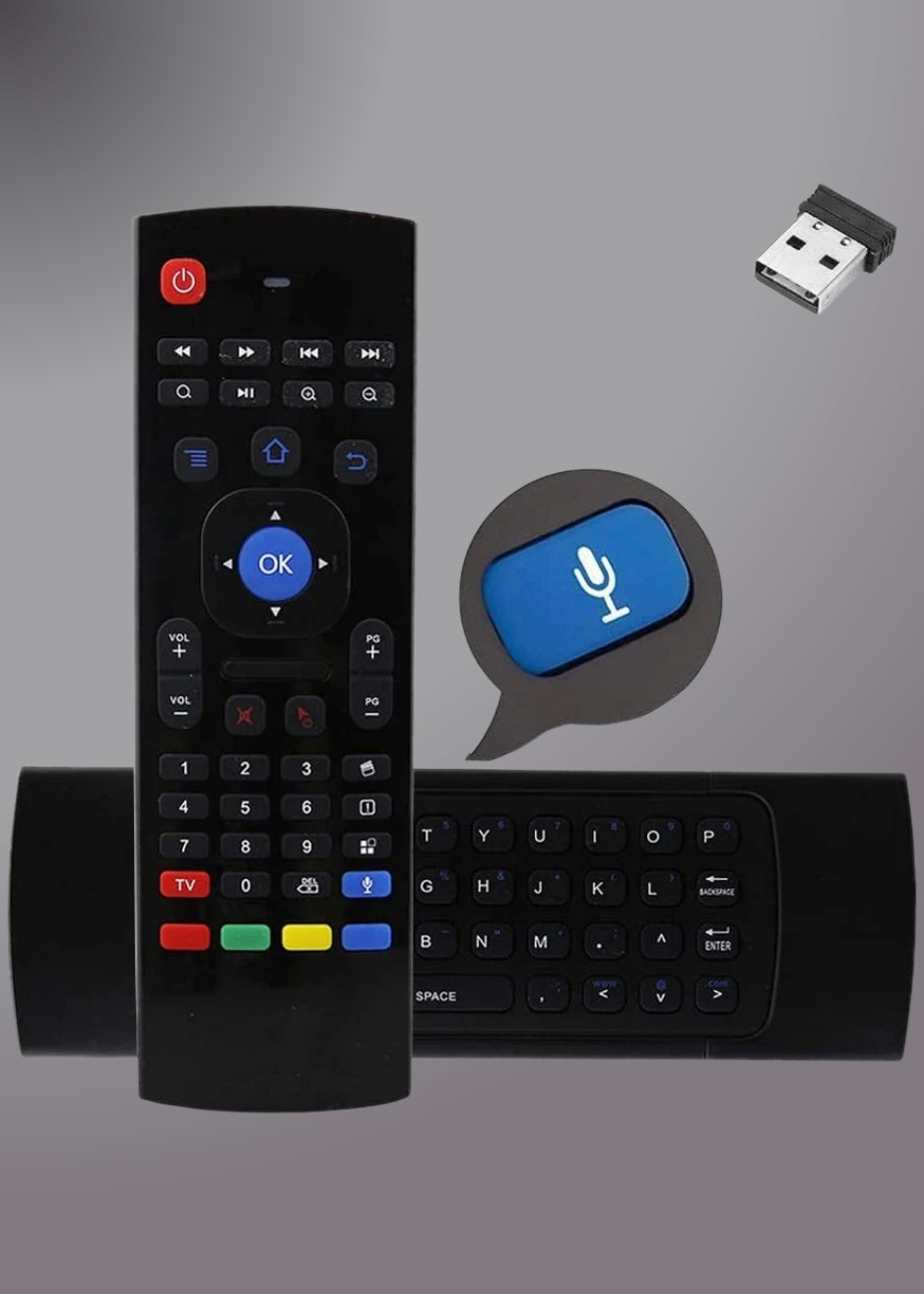 Mx3 Air Mouse Voice Remote Control 2.4g For Smart Tv