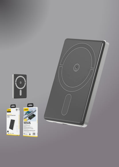 Aspor A381 Magnetic Portable Mini 5000mah Wireless Power Bank