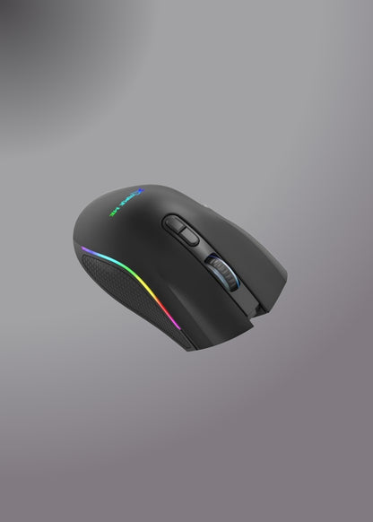 Xtrike Me Gm-314 Bk Wired Gaming Mouse Black/white