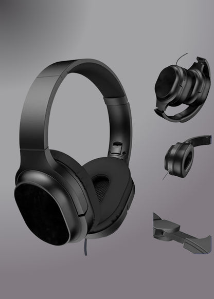 XTRIKE ME HD-215 BLUETOOTH 5.3V WIRELESS HEADSET COMFORTABLE & ERGONOMIC DESIGN