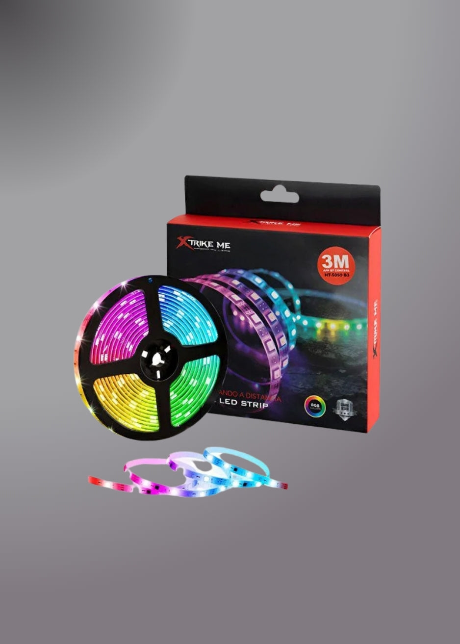 XTRIKE ME HT-5050-B3 BLUETOOTH V4.2 RGB LED STRIP WITH APP CONTROL
