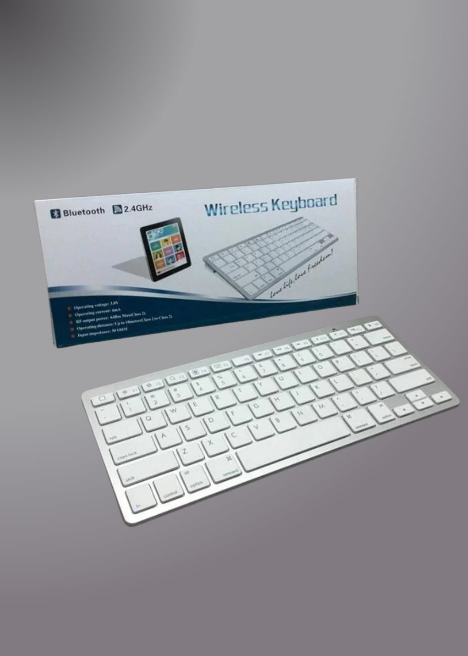 Bluetooth Keyboard Blue X5