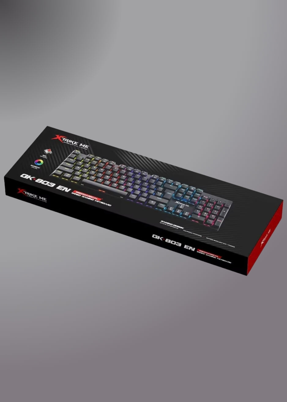 Xtrike Me Gk-803 En 104 Mechanical Keys Gaming Keyboard
