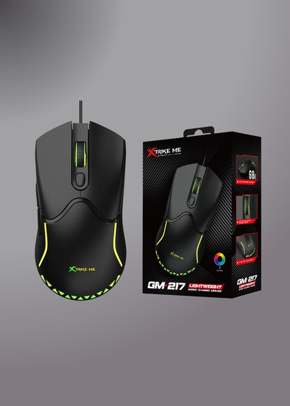 Xtrike Me Gm-217 Rgb Gaming Usb 6 Buttons Wired Mouse