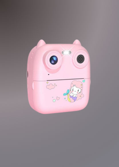 D8S CHILDRENS TIME FRONT/BACK REAR HD DIGITAL THERMAL PRINT CAMERA 1080P 48MP