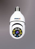 Speed-X SP-E27 Bulb camera 1080p Wifi 360 Degree Panoramic Night Vision Two-Way Audio Motion Detection With V380PRO APP