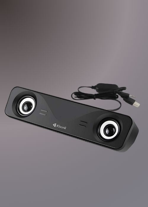 KISONLI I-610 USB HOME THEATER SYSTEM SOUNDBAR SPEAKER FOR PC OR LAPTOP