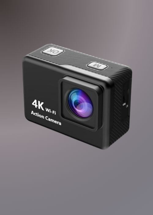 V22 4K ULTRA HD MINI ACTION SPORT CAMERA WATERPROOF WITH WIFI & TOUCH SCREEN