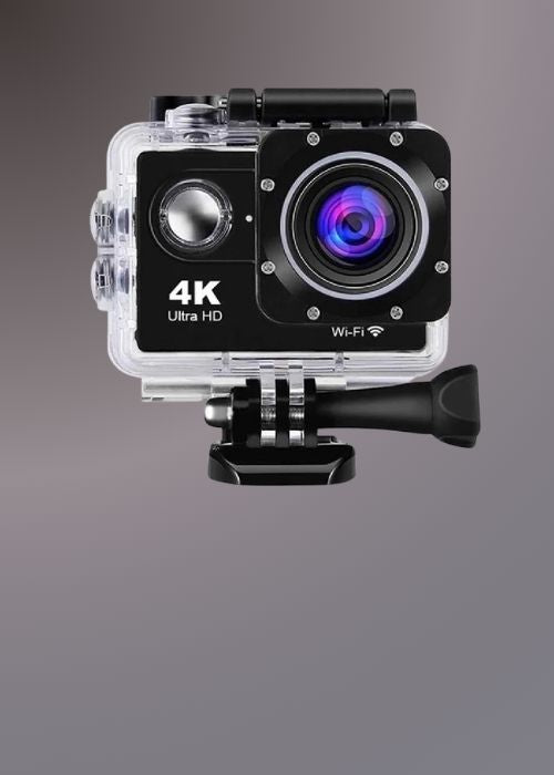 V22 4K ULTRA HD MINI ACTION SPORT CAMERA WATERPROOF WITH WIFI & TOUCH SCREEN